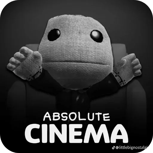 Стикер ✋ из набора Cinema