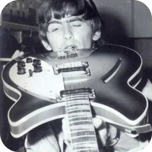 Стикер 😋 из набора •George Harrison•