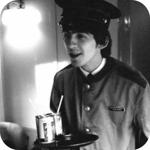 Стикер 🥤 из набора •George Harrison•