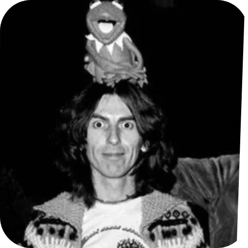 Стикер 😲 из набора •George Harrison•