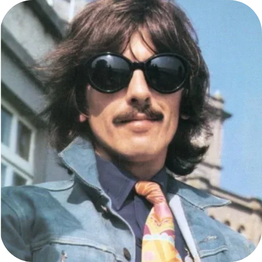 Стикер 😎 из набора •George Harrison•