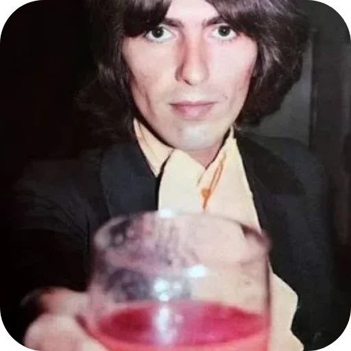 Стикер 🍷 из набора •George Harrison•