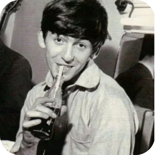 Стикер 🥤 из набора •George Harrison•