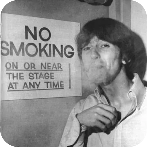 Стикер 🚬 из набора •George Harrison•