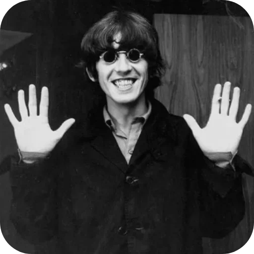Стикер 👐 из набора •George Harrison•