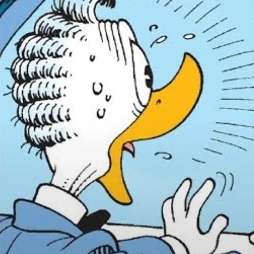 Стикер 😵 из набора Donald Duck