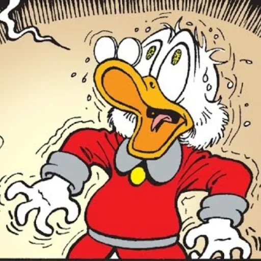 Стикер 😱 из набора Donald Duck