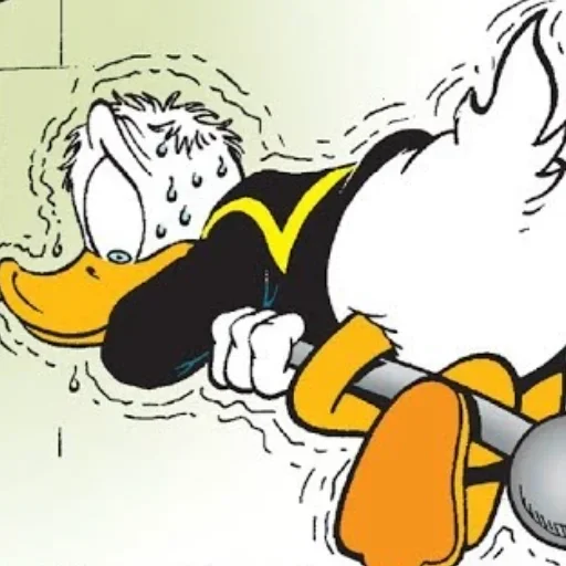 Стикер 😱 из набора Donald Duck
