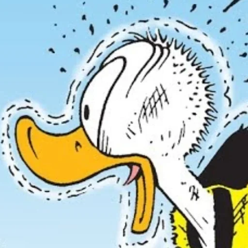Стикер 😵 из набора Donald Duck