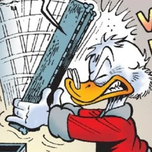 Стикер 😡 из набора Donald Duck