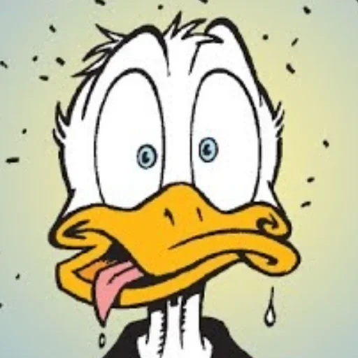 Стикер 😵‍💫 из набора Donald Duck