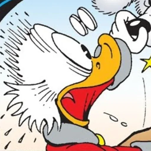 Стикер 😱 из набора Donald Duck