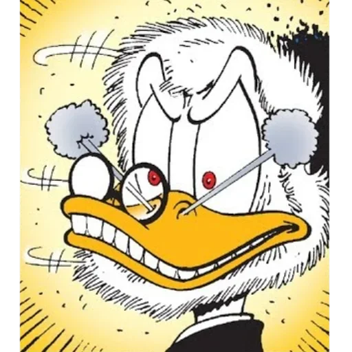 Стикер 😡 из набора Donald Duck