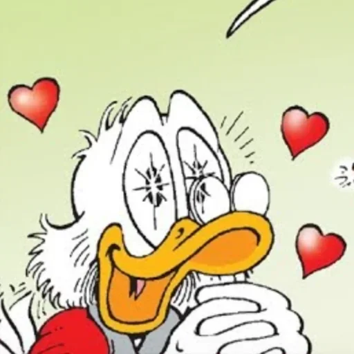 Стикер 😍 из набора Donald Duck