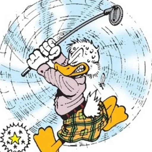 Стикер 😵‍💫 из набора Donald Duck