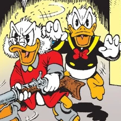 Стикер 😈 из набора Donald Duck