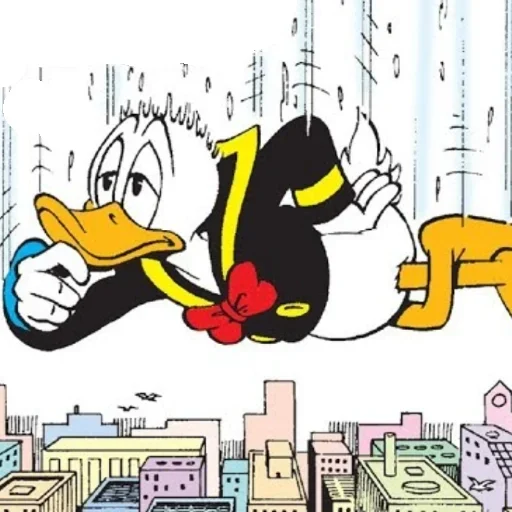 Стикер 🤔 из набора Donald Duck