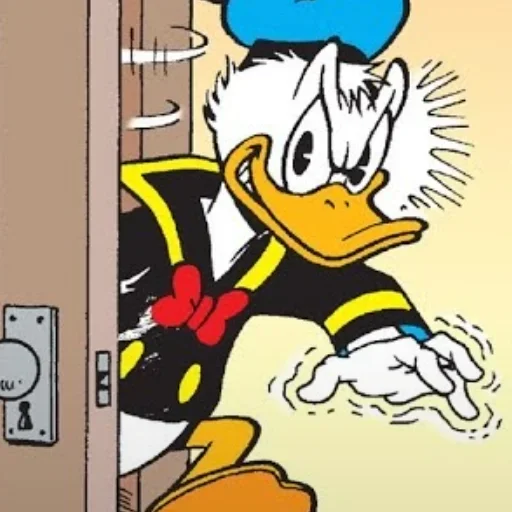 Стикер 😈 из набора Donald Duck