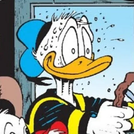 Стикер 😬 из набора Donald Duck