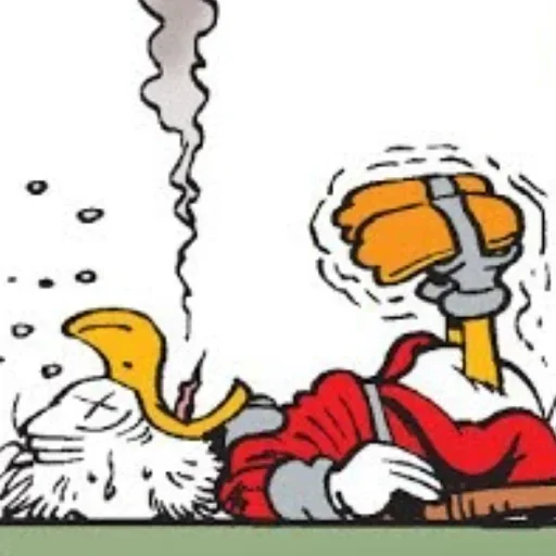 Стикер 😵 из набора Donald Duck