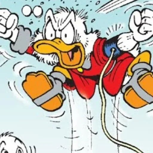 Стикер 🤬 из набора Donald Duck