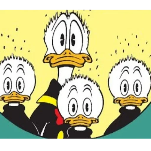 Стикер 😮 из набора Donald Duck
