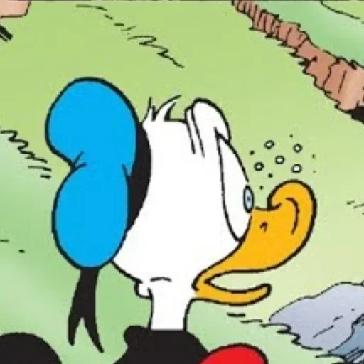 Стикер 😵‍💫 из набора Donald Duck