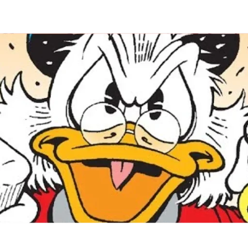 Стикер 😡 из набора Donald Duck