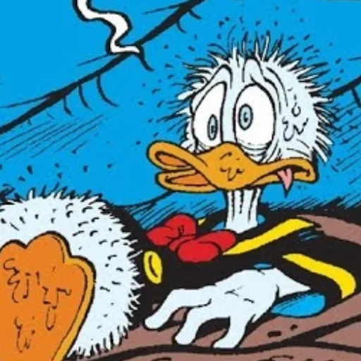 Стикер 😵‍💫 из набора Donald Duck