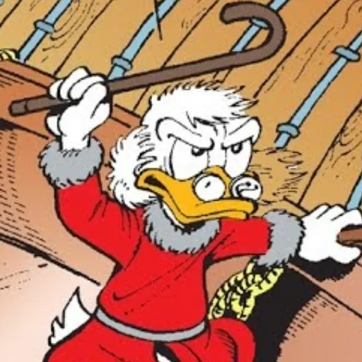 Стикер 😡 из набора Donald Duck