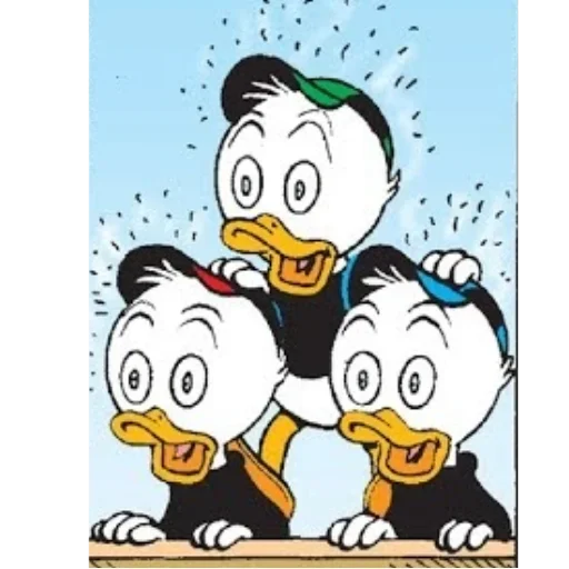 Стикер 😮 из набора Donald Duck