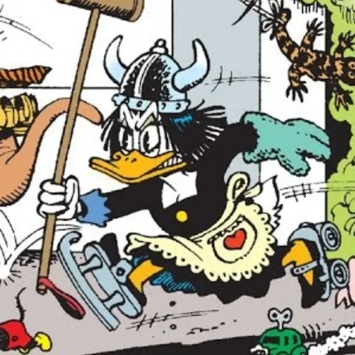 Стикер 🤡 из набора Donald Duck