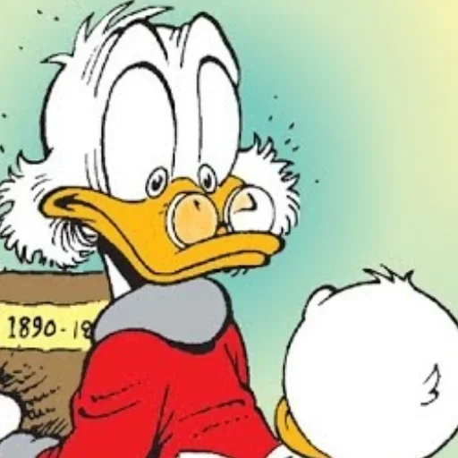 Стикер 😮 из набора Donald Duck