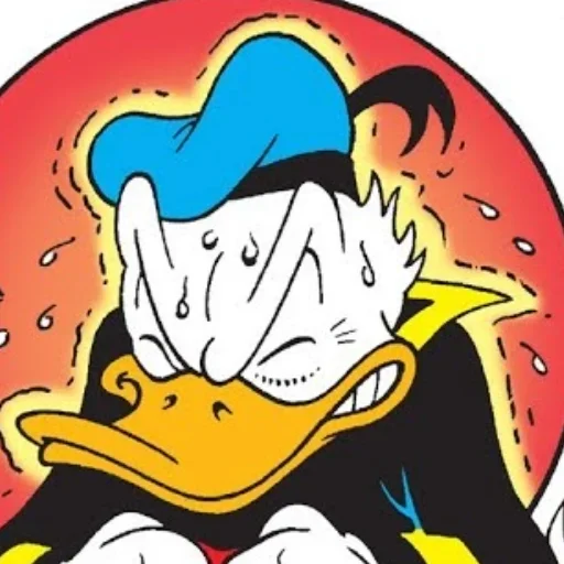 Стикер 😡 из набора Donald Duck