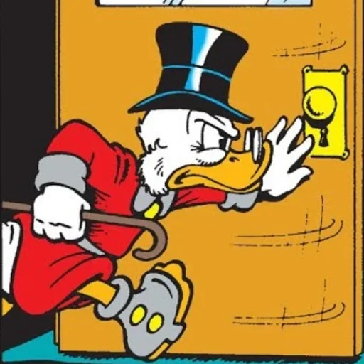 Стикер 😠 из набора Donald Duck