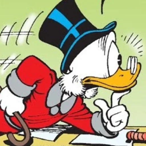 Стикер 😮 из набора Donald Duck