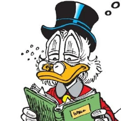 Стикер 😵 из набора Donald Duck