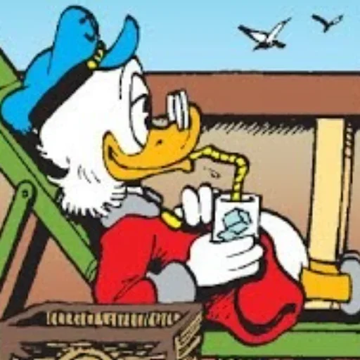 Стикер 😎 из набора Donald Duck