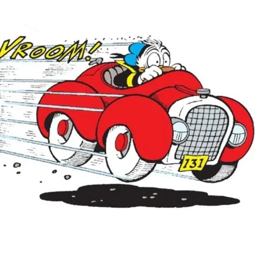 Стикер 🚗 из набора Donald Duck