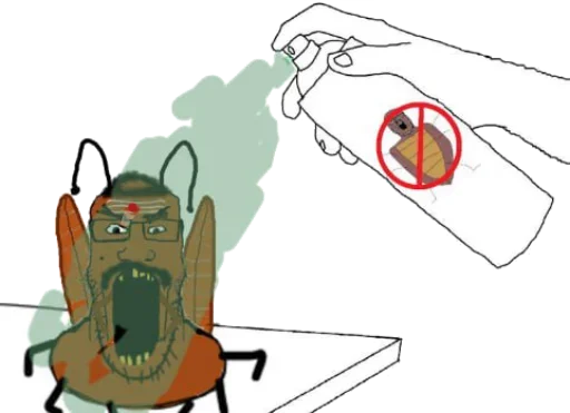 Стикер ☠ из набора Talks
