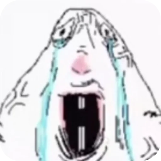 Стикер 👄 из набора Hammy