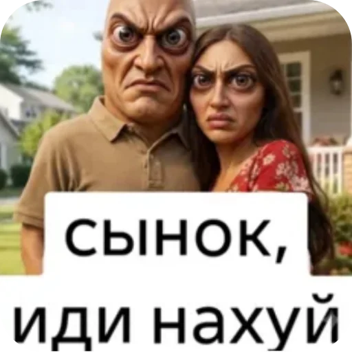 Стикер ❤ из набора Стикерпак пидораса