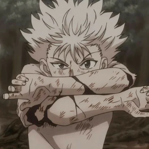 Стикер 🐼 из набора Killua ::