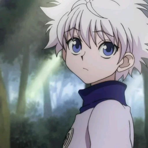 Стикер 😐 из набора Killua ::