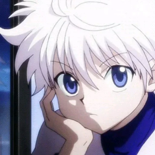 Стикер 🤔 из набора Killua ::
