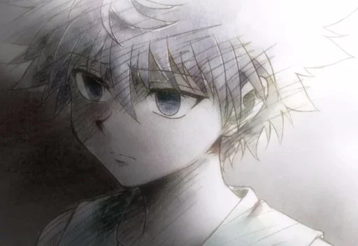 Стикер 😐 из набора Killua ::