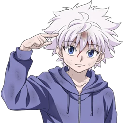 Стикер 🙂 из набора Killua ::