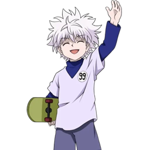 Стикер 🖐 из набора Killua ::
