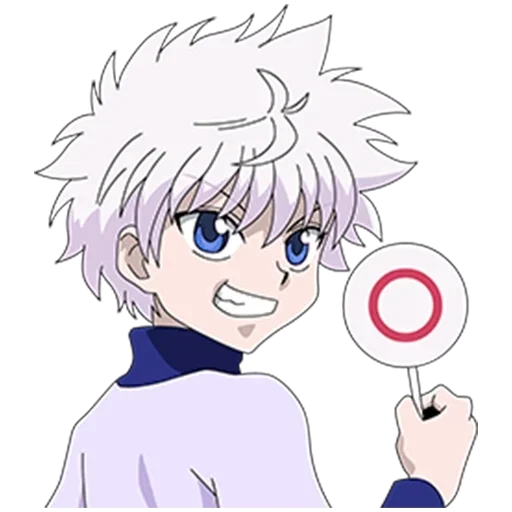 Стикер ⭕️ из набора Killua ::