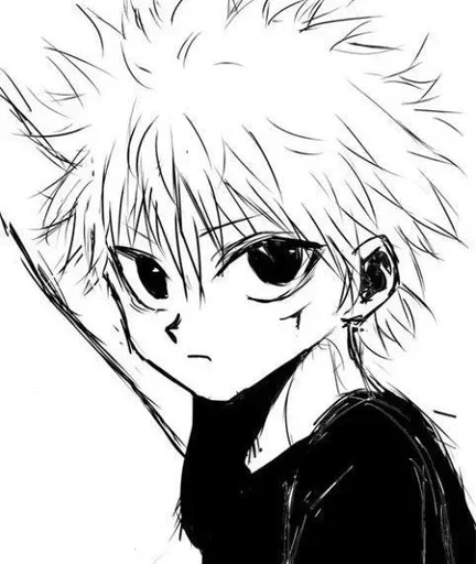 Стикер 🕸 из набора Killua ::